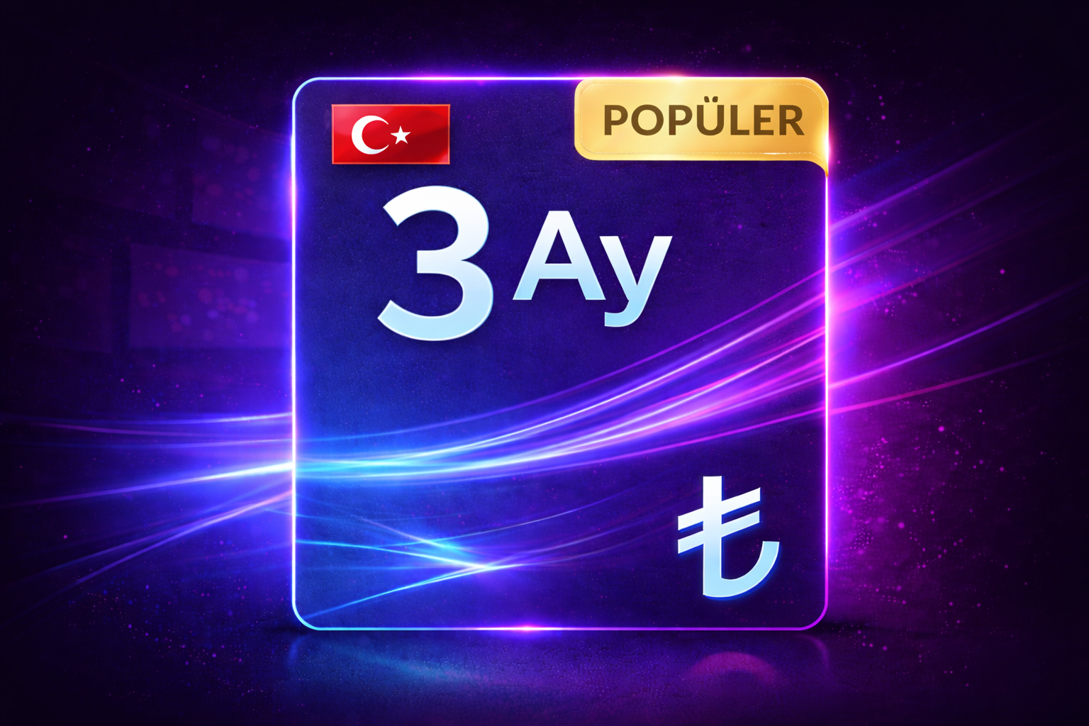 Turkey 3 Months / 3 Ay IPTV